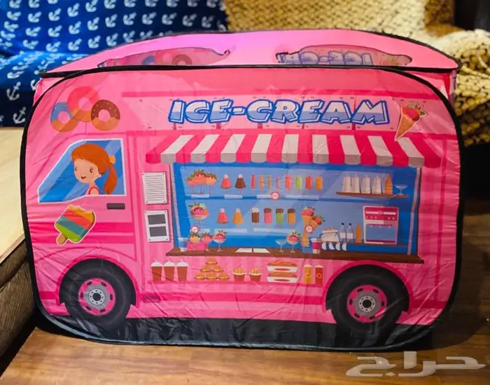 خيمة اطفال كبيرة استخدم اسبوع فقط تم التخفيض 2