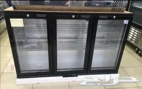 ثلاجات BANCOOL عرض باب زجاج موديل باك بار 1