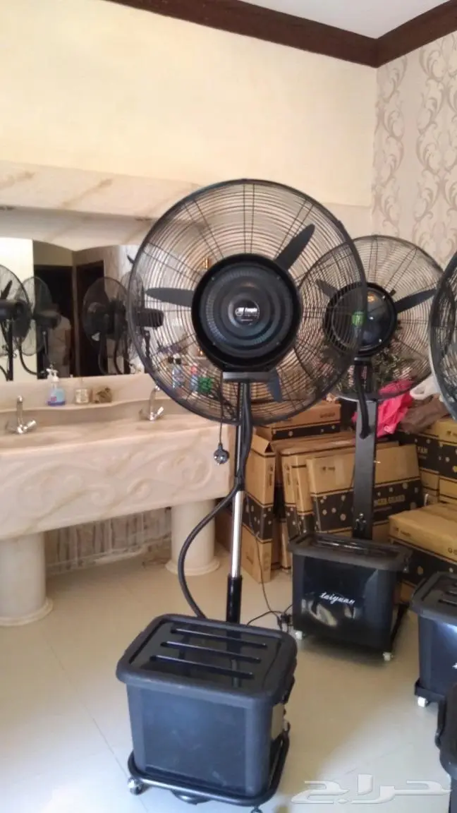 مراوح رذاذ ودفايات الفيصليه والقبعه 3