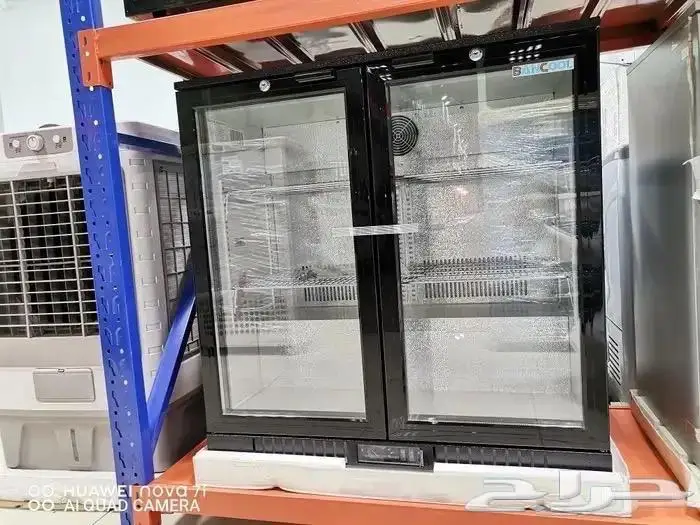 ثلاجات BANCOOL عرض باب زجاج موديل باك بار 9
