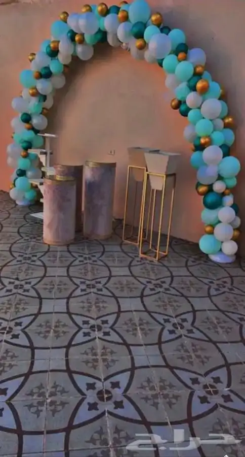 تنسيق بالونات وتوزيعات 9