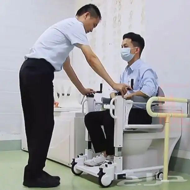 كرسي حمام سحب مريض كهربائي و عادي 14