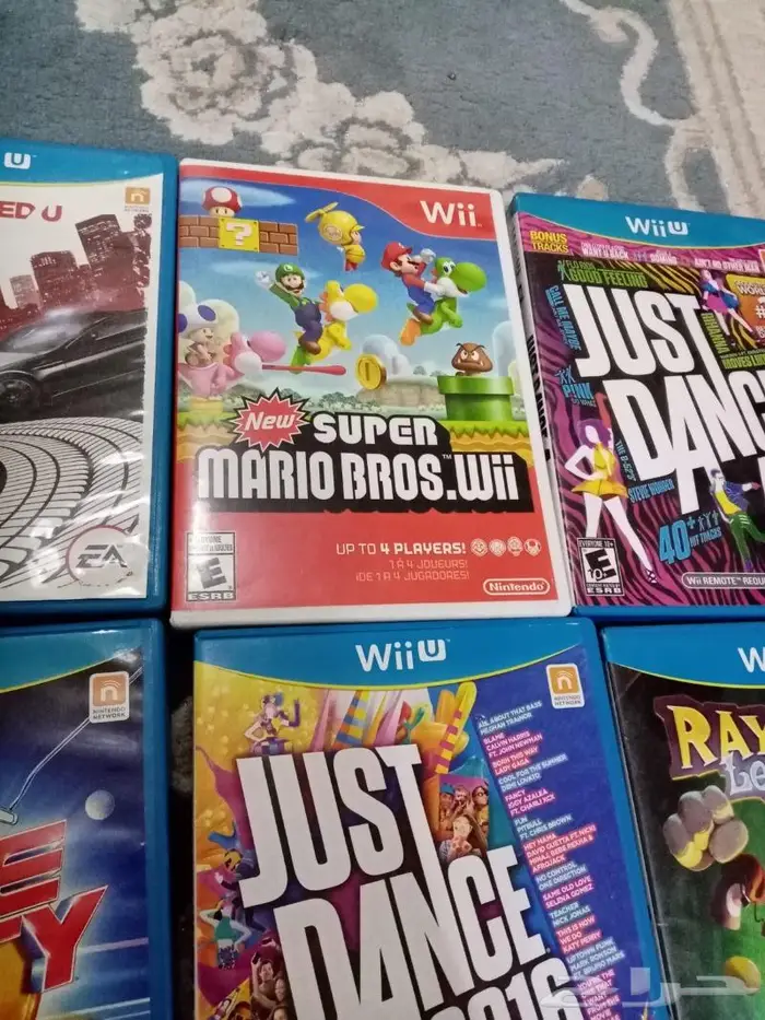 اشرطة العاب نينتندو wii و wii u 5