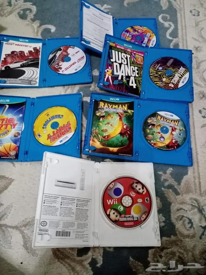 اشرطة العاب نينتندو wii و wii u 4