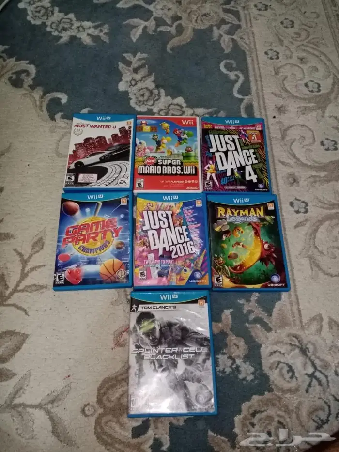 اشرطة العاب نينتندو wii و wii u 0