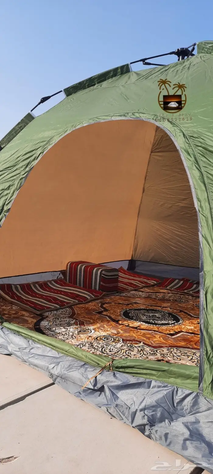 خيمة مبيت _ ناموسيات _ حمام للرحلات 5