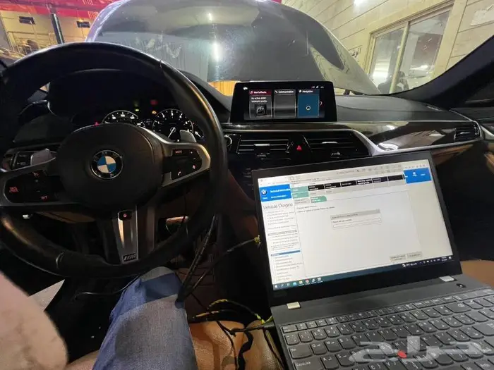 فحص كمبيوتر وبرمجة خاصة بسيارات BMW 1