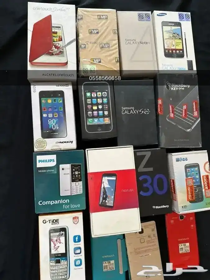 للبيع جوال جوالات جدد ايفون بلاك بيري 0