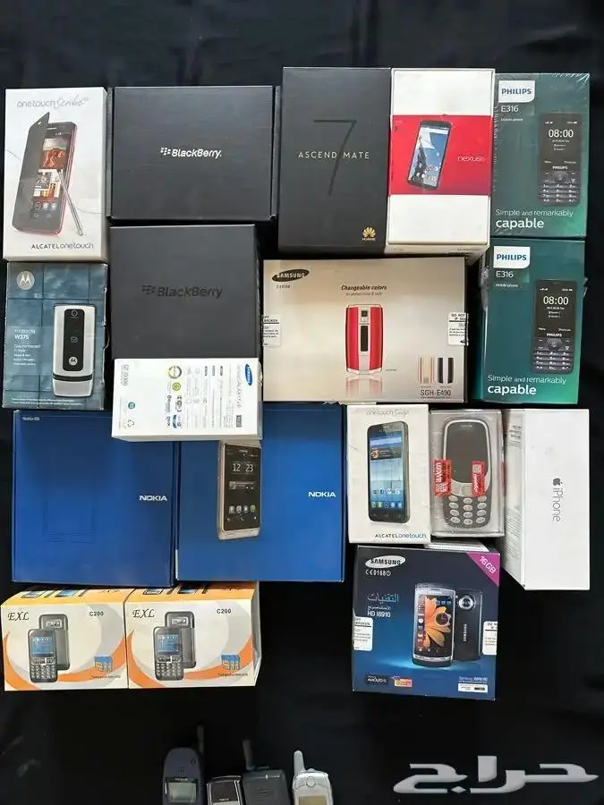 للبيع جوال جوالات جدد ايفون بلاك بيري 32