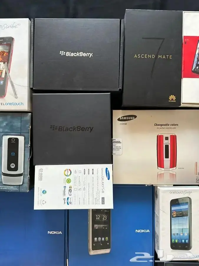 للبيع جوال جوالات جدد ايفون بلاك بيري 63