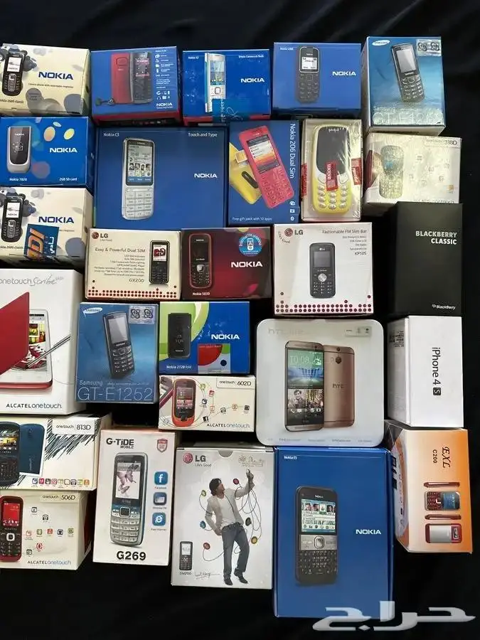 للبيع جوال جوالات جدد ايفون بلاك بيري 62