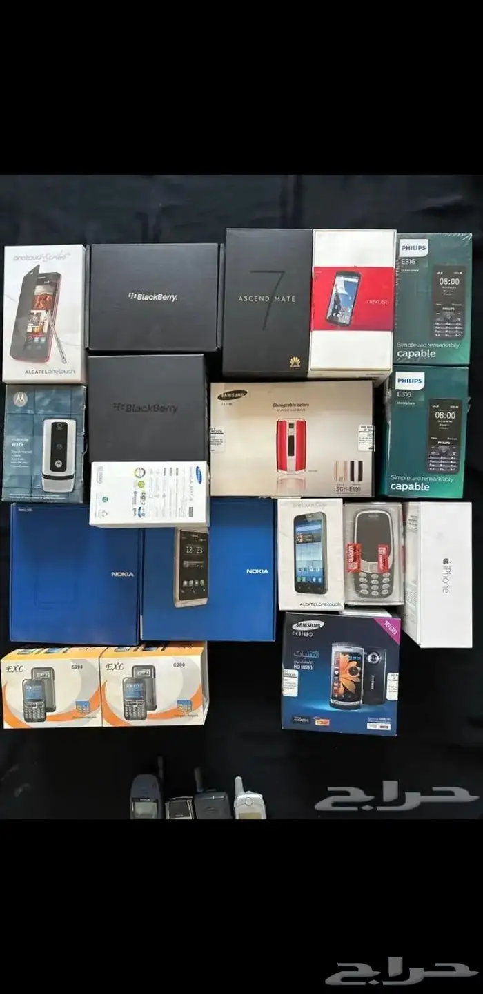 للبيع جوال جوالات جدد ايفون بلاك بيري 27