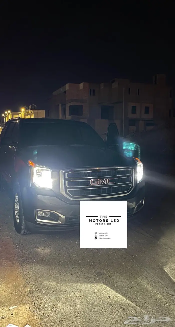 نور ليد عالي واطي ع جمس يوكن LED 10
