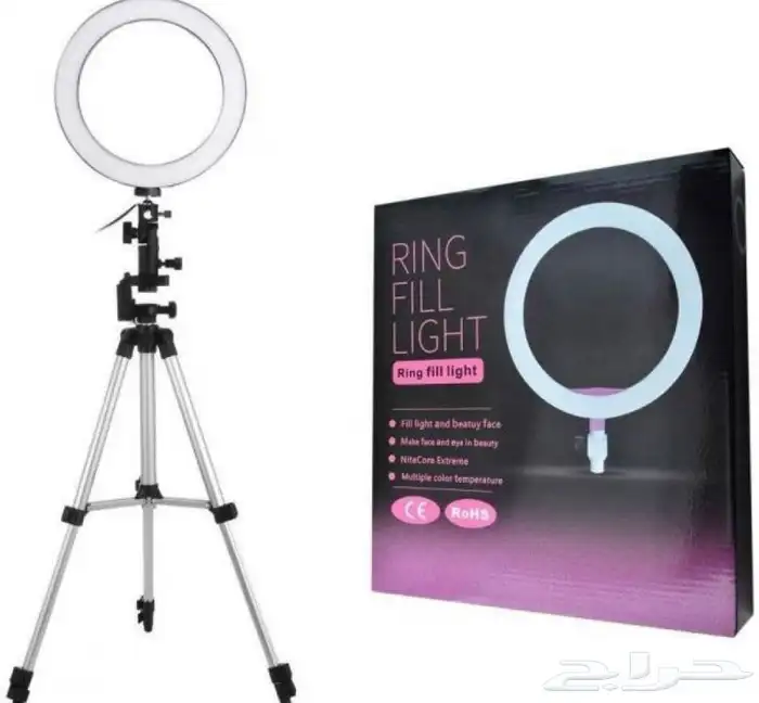 رنج لايت Ring Light حامل ثلاثى حامل إضاءة دائرية للتصوي 2