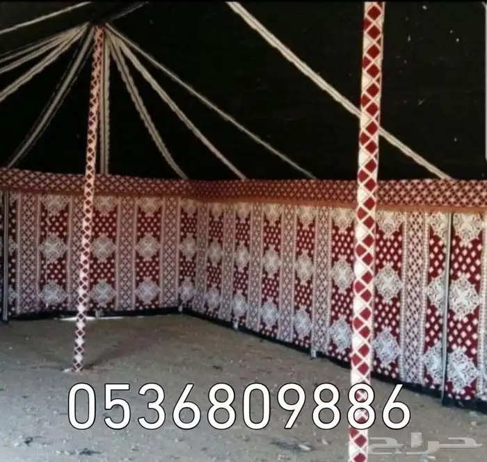 بيوت شعر - بيت شعر اسود تركي خياطة يدوية - خيام شعر 2