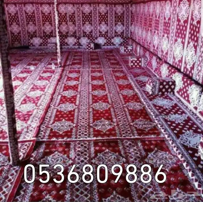 بيوت شعر - بيت شعر اسود تركي خياطة يدوية - خيام شعر 6