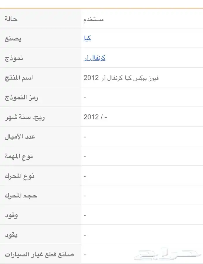 علبه فيوزات خارجيه كيا كرنفال 3