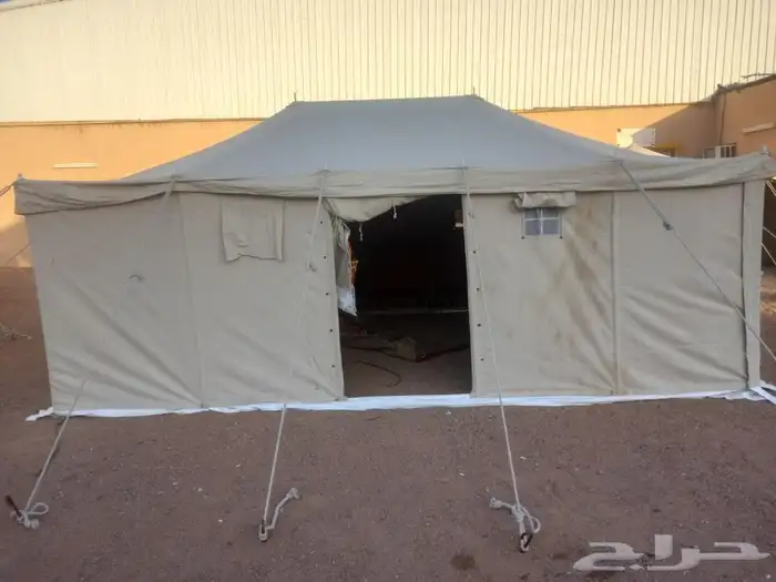 خيمة لون ابيض ثلاث طبقات 1