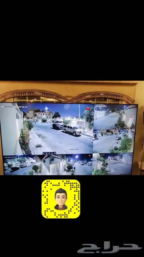 فني تركيب كاميرات معتمد مراقبة محلات تجارية منازل 8