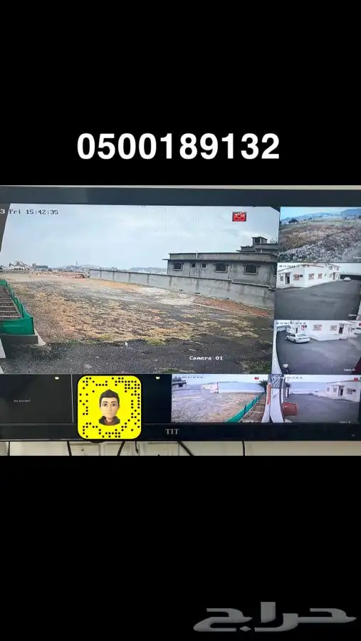 فني تركيب كاميرات معتمد مراقبة محلات تجارية منازل 23