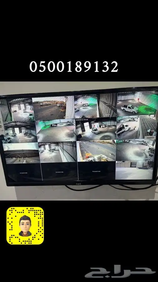 فني تركيب كاميرات معتمد مراقبة محلات تجارية منازل 12