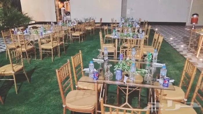 تجهيز حفلات كراسي ملكيه بوفيهات طاولات استقبال 5