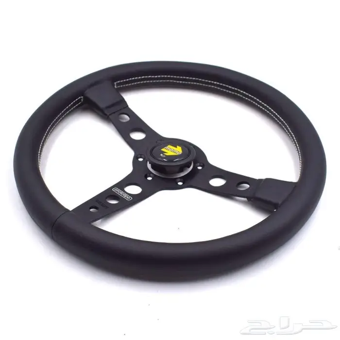 دركسون MOMO للدرفت اسود جلد 350M 14inch 2