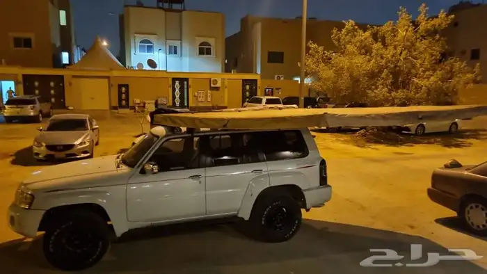 مظلة 270 درجة الجانبية للسيارات مع انارة LED 2