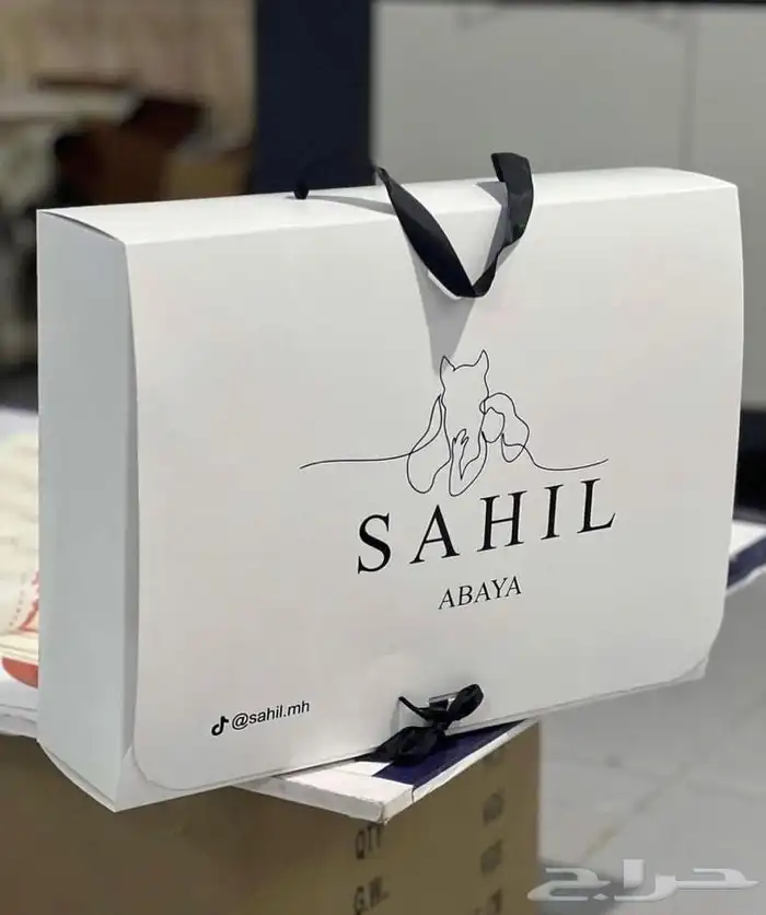 شرايط أكواب لوقو عبايات ليبل عبايات بوكسات أكياس عبايات تاق 45