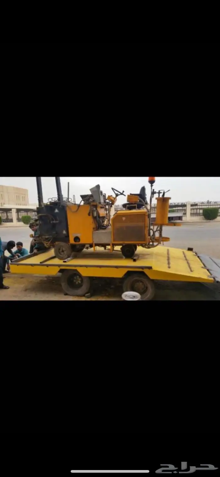 ماكينة تخطيط طرق 2