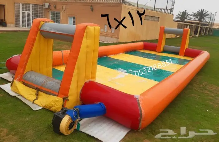 للايجار ملعب صابوني زحليقه هوائيه نطيطه الرياض 14