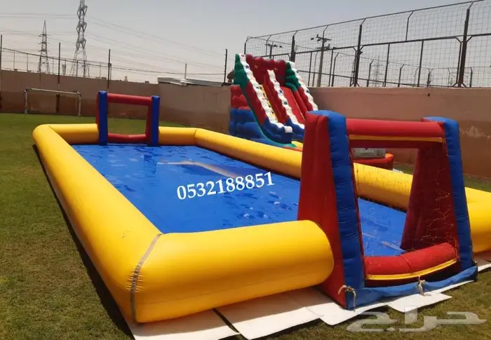 للايجار ملعب صابوني زحليقه هوائيه نطيطه الرياض 0