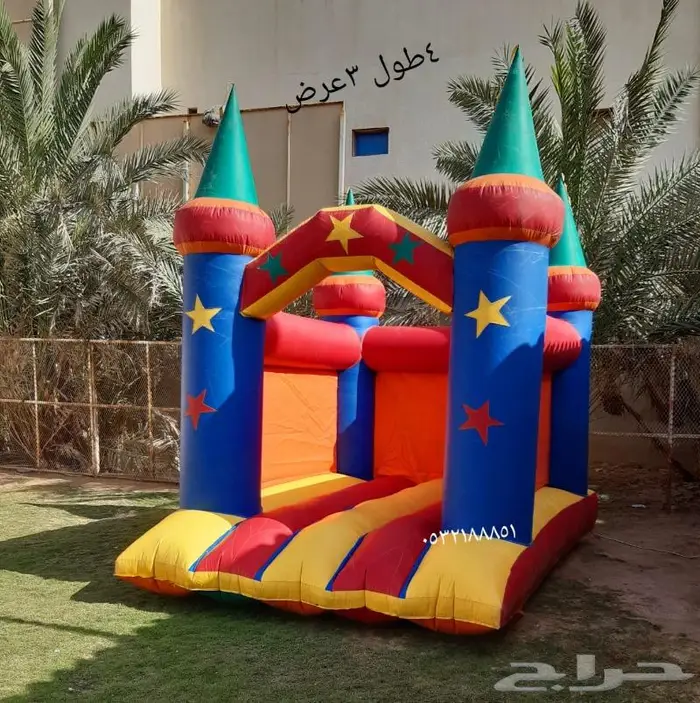 للايجار ملعب صابوني زحليقه هوائيه نطيطه الرياض 11