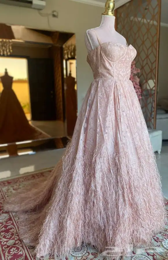 فستان شبكة للعروسه 6