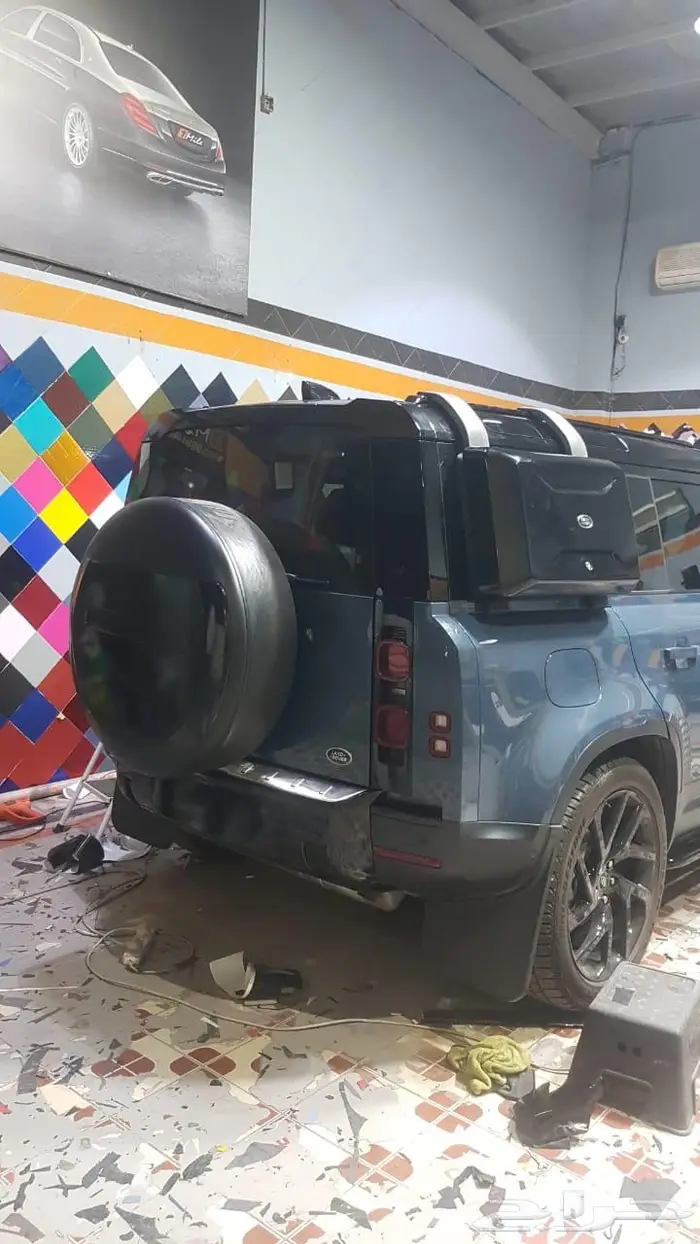 تجليد بلاك اديشن للاند روفر ديفندر 3