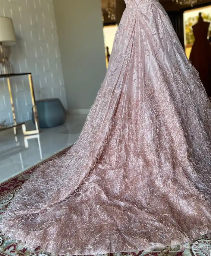 فستان شبكة للعروسه 1