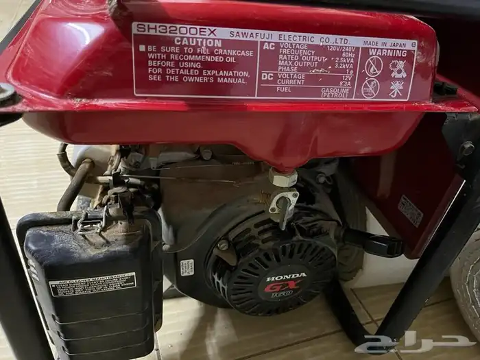 ماطور كهرباء بانزين بقوة 3200 3