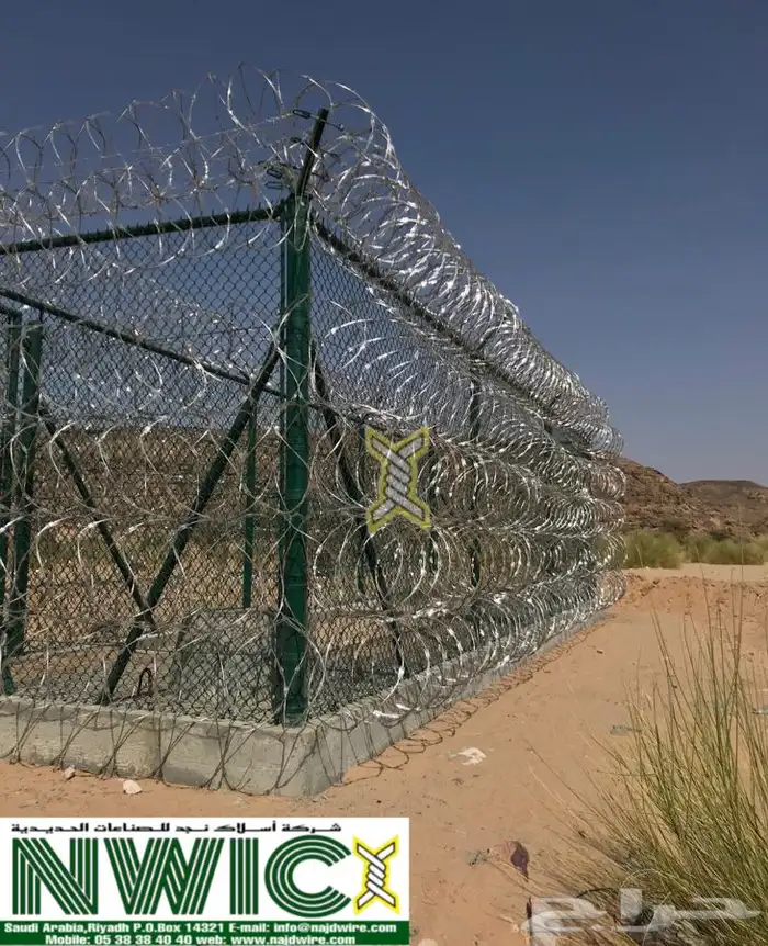 مصنع شبوك - سياجات - chainlink fence 70