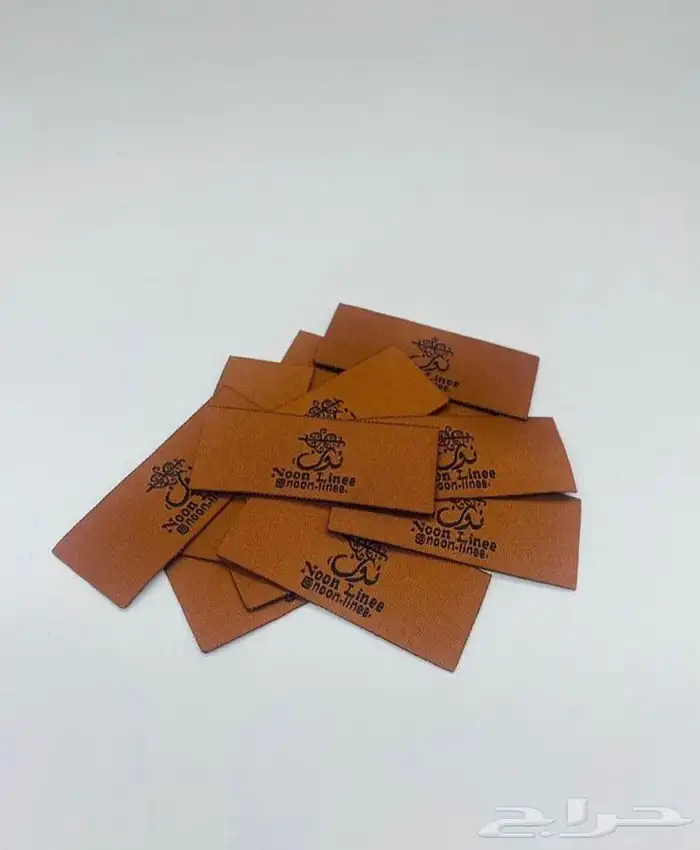 بوكسات أكياس عبايات لوقو جلد ليبل قماش شرايط ريبون تاق كروت 30