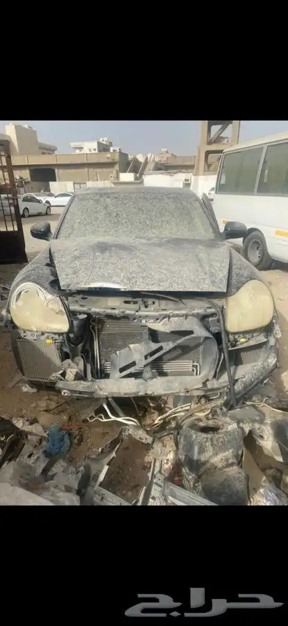 قطع غيار تشليح بورش كايين موديل 2005 5