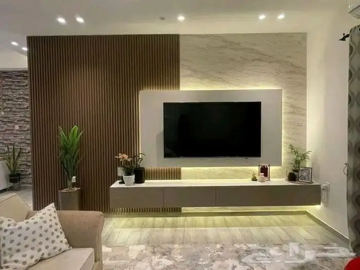ديكورات شاشة مودرن 3