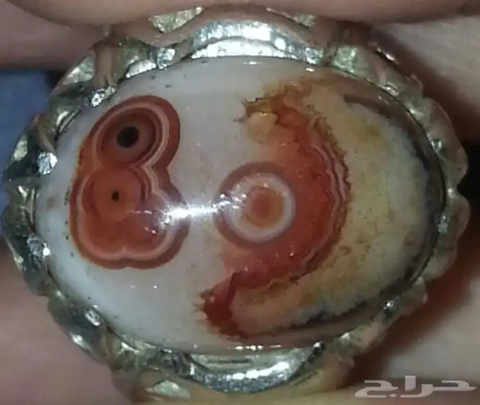 خاتم سليماني تحفه  مصور بو هلال قديم 0