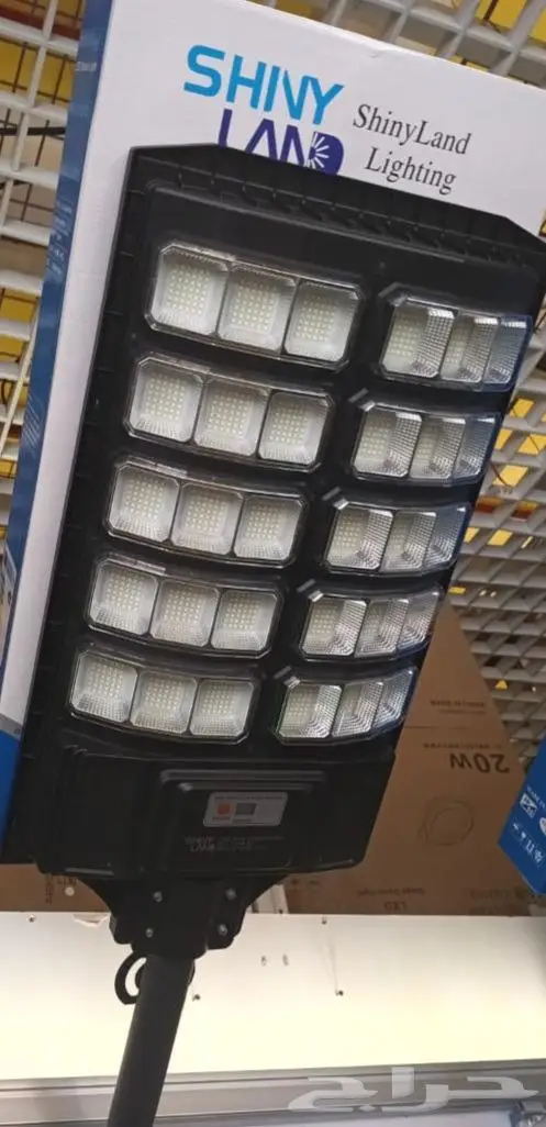 كشافات طاقة شمسية العرض القوي 4