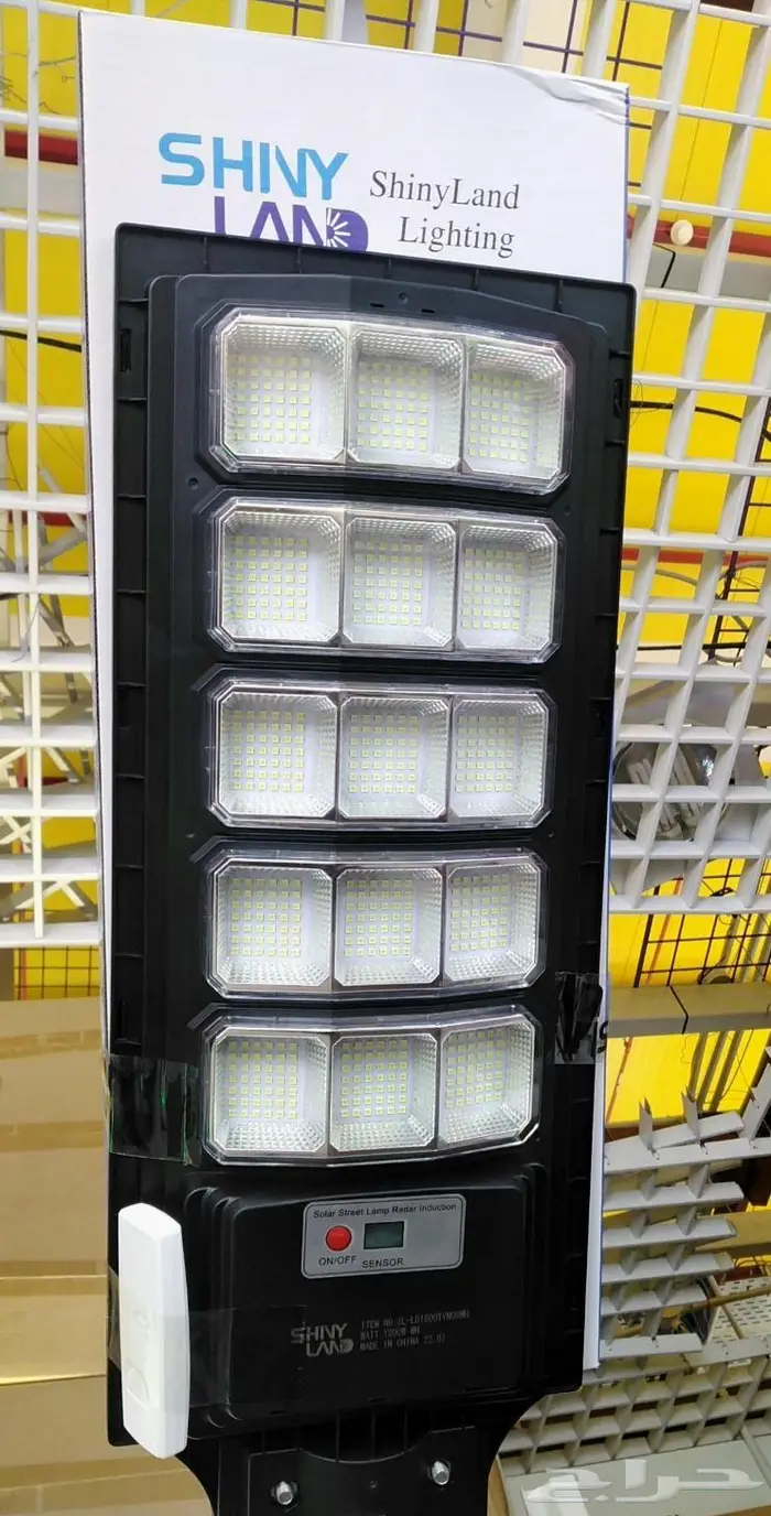 كشافات طاقة شمسية العرض القوي 6