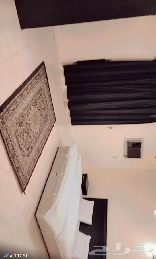 شقق عزاب مفروشة في احد رفيدة امام بوابة معهد المشاه 1