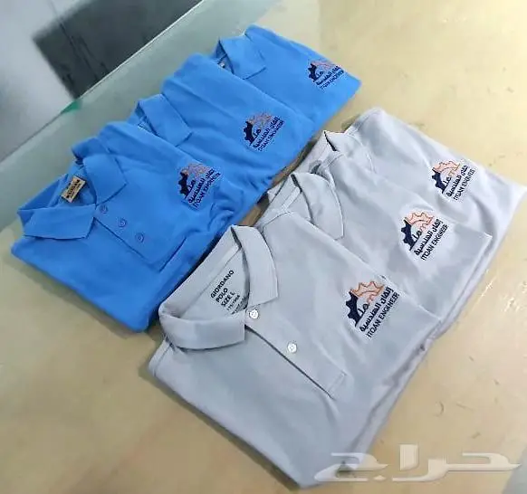 زي موحد بولو تيشيرت تطريز الشعار uniform 0