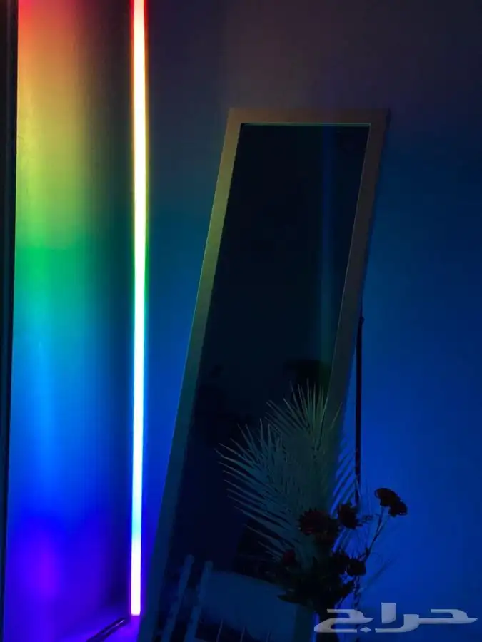 اضاءة الزاوية مع ريموت لتغير الالوان 9