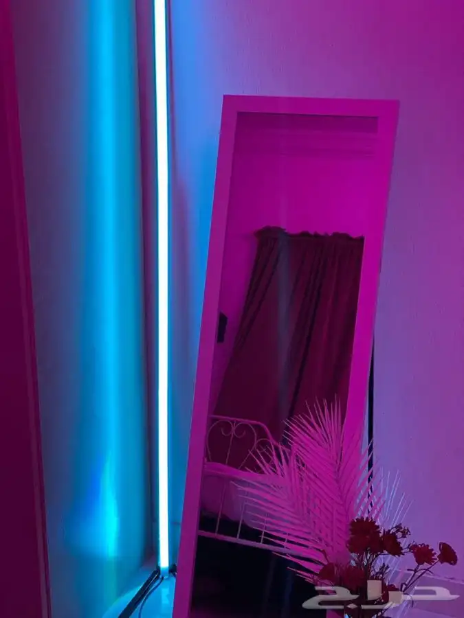 اضاءة الزاوية مع ريموت لتغير الالوان 8