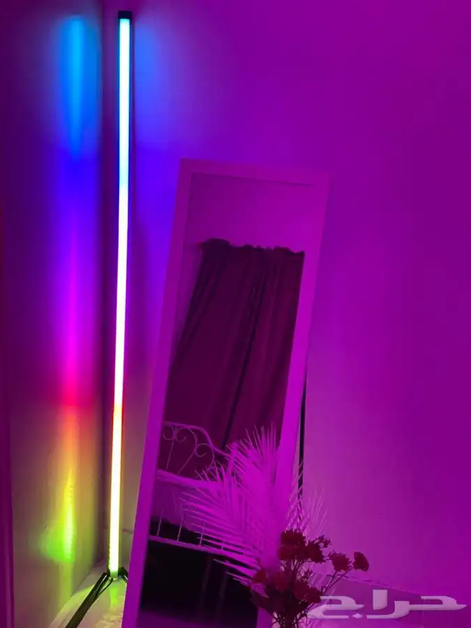 اضاءة الزاوية مع ريموت لتغير الالوان 3