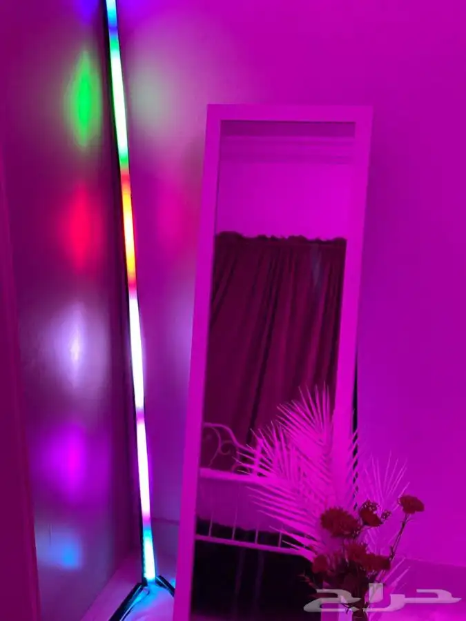 اضاءة الزاوية مع ريموت لتغير الالوان 7